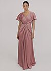 Camilla Short Sleeve Pink Bridesmaid Dress by TH&TH