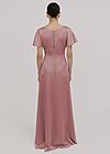 Camilla Short Sleeve Pink Bridesmaid Dress by TH&TH