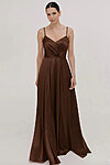 Chocolate Brown Bridesmaid Dresses by TH&TH