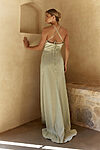 Ella Halter Sage Green Bridesmaid Dress by Tania Olsen