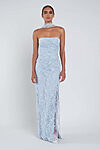Pastel Blue Lace Bridesmaids Dress by Jenny Yoo