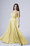 Isla Limoncello Yellow Satin Bridesmaid Dresses