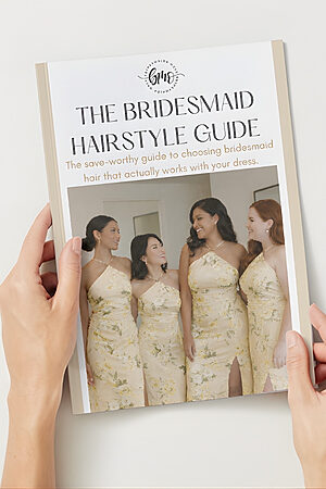 The Bridesmaid Hairstyle Guide No One Gives You