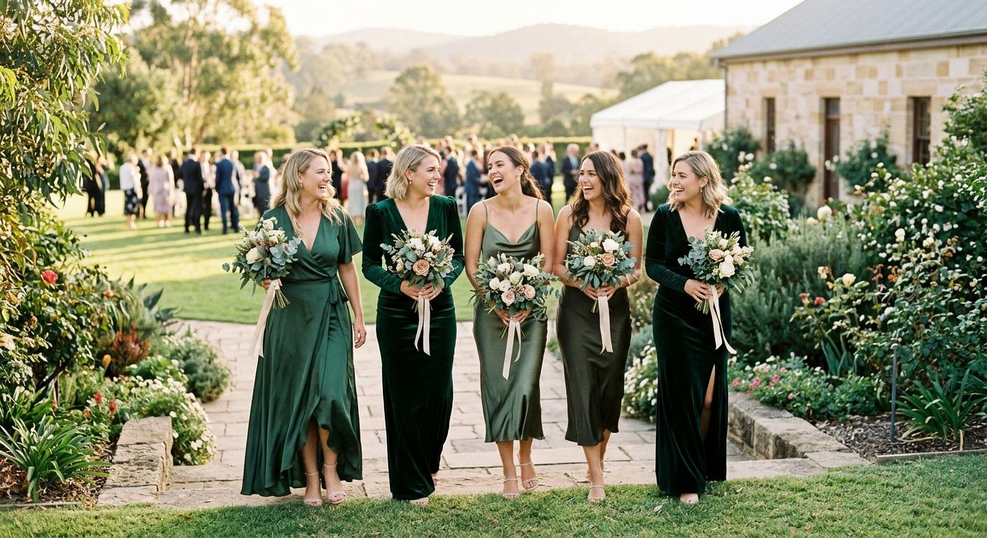 Satin vs Chiffon vs Velvet: Which Bridesmaid Dress Fabric Is Right for Your Wedding?