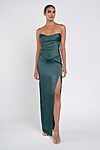 Amaya Blue Luxe Satin Bridesmaid Dress by Jenny Yoo