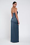 Amaya Blue Luxe Satin Bridesmaid Dress by Jenny Yoo