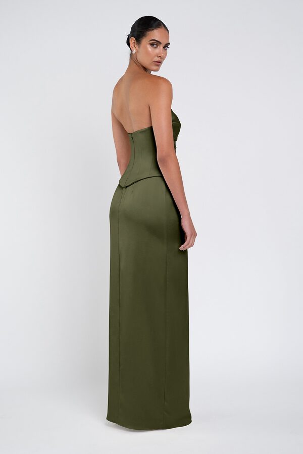 Amaya Olive by Jenny Yoo back Amaya Olive by Jenny Yoo back