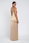 Amaya Neutral Luxe Satin Bridesmaid Dress by Jenny Yoo