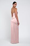 Amaya Pink Luxe Satin Bridesmaid Dress by Jenny Yoo
