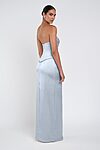Amaya Blue Luxe Satin Bridesmaid Dress by Jenny Yoo