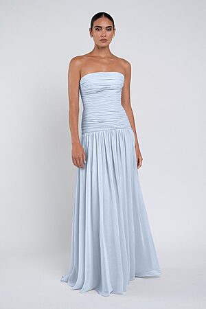 sachin and babi light blue dress Trending: Shades of Blue Bridesmaid Dresses – Jenny Yoo
