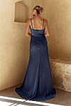 Essie Navy Bridesmaid Dress by Tania Olsen, back view