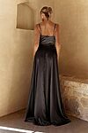 Evone Black Bridesmaid Dress by Tania Olsen - Back View