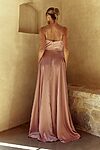 Evone Nougat Bridesmaid Dress by Tania Olsen - Back View