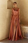 Evone Terracotta Bridesmaid Dress by Tania Olsen - Front View