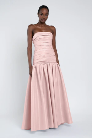 Sarah Pink Taffeta Bridesmaid Dress by Jenny Yoo