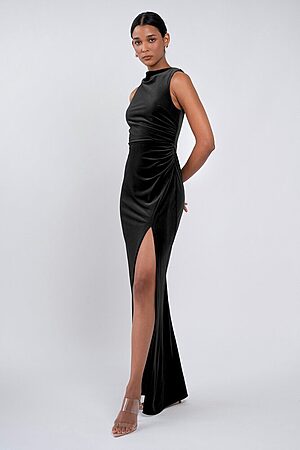 Brielle bridesmaid dress by Jenny Yoo in Black - Black - Front