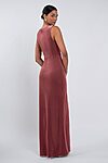 Brielle bridesmaid dress by Jenny Yoo in Cinnamon, Rose - Pink - Back