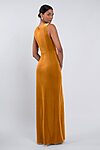 Brielle bridesmaid dress by Jenny Yoo in Marigold - Gold - Back