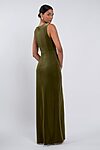 Brielle bridesmaid dress by Jenny Yoo in Olive - Green - Back