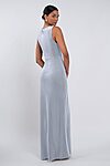 Brielle bridesmaid dress by Jenny Yoo in Whisper, Blue - Blue - Back