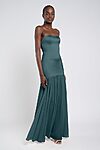 Celia bridesmaid dress by Jenny Yoo in Agave - Green - Front