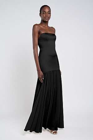 Celia bridesmaid dress by Jenny Yoo in Black - Black - Front