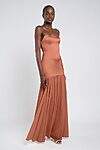 Celia bridesmaid dress by Jenny Yoo in Canyon, Sunset - Orange - Front