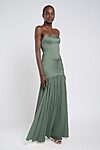 Celia bridesmaid dress by Jenny Yoo in Eucalyptus - Green - Front