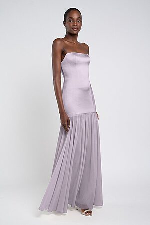 Celia bridesmaid dress by Jenny Yoo in Lilac, Mist - Purple - Front