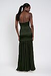 Celia bridesmaid dress by Jenny Yoo in Loden - Green - Back