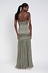Celia bridesmaid dress by Jenny Yoo in Moss - Green - Back