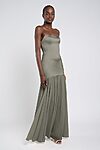 Celia bridesmaid dress by Jenny Yoo in Moss - Green - Front