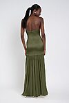 Celia bridesmaid dress by Jenny Yoo in Olive - Green - Back