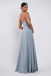 Cheyenne bridesmaid dress by Jenny Yoo in Chambray - Blue - Back