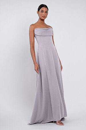 Cheyenne bridesmaid dress by Jenny Yoo in Lilac, Mist - Purple - Front