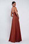 Cheyenne bridesmaid dress by Jenny Yoo in Rust - Orange - Back