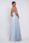 Cheyenne bridesmaid dress by Jenny Yoo in Whisper, Blue - Blue - Back