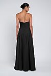 Cynthia luxe chiffon bridesmaid dress by Jenny Yoo in Black - Black - Back