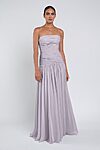 Cynthia luxe chiffon bridesmaid dress by Jenny Yoo in Lilac Mist - Purple - Front
