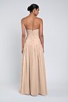 Cynthia luxe chiffon bridesmaid dress by Jenny Yoo in Soft Blush - Pink - Back
