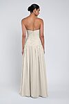 Cynthia luxe chiffon bridesmaid dress by Jenny Yoo in Winter White - White - Back