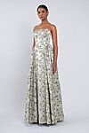 Desiree bridesmaid dress by Jenny Yoo in Matcha - Green - Front