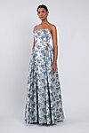 Desiree bridesmaid dress by Jenny Yoo in Whisper, Blue - Blue - Front