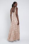 Lilly Ophelia embroidered bridesmaid dress by Jenny Yoo in Ophelia Blush Multi - Pink - Back
