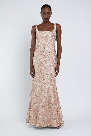 Lilly Ophelia Pink Embroidered Bridesmaid Dress by Jenny Yoo