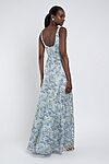 Lilly Ophelia embroidered bridesmaid dress by Jenny Yoo in Ophelia Whisper Multi - Blue - Back