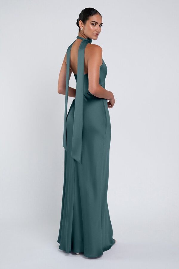 Louisa bridesmaid dress by Jenny Yoo in Agave - Green - Back Louisa bridesmaid dress by Jenny Yoo in Agave - Green - Back