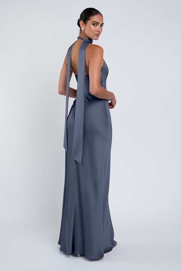 Louisa bridesmaid dress by Jenny Yoo in Dusk - Navy - Back Louisa bridesmaid dress by Jenny Yoo in Dusk - Navy - Back
