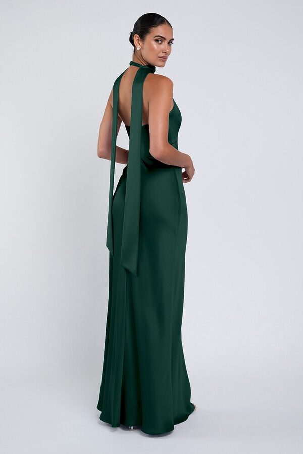 Louisa bridesmaid dress by Jenny Yoo in Emerald - Green - Back Louisa bridesmaid dress by Jenny Yoo in Emerald - Green - Back